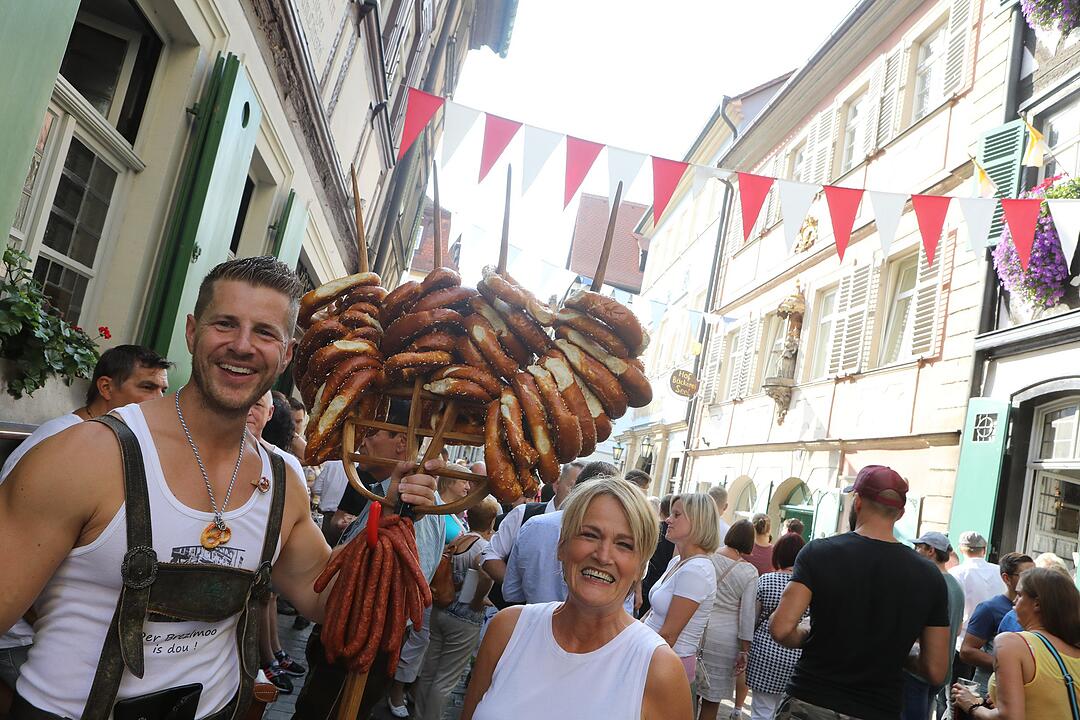 Bamberg; erster Tag mit Bieranstich der Sandkirchweih; Foto: Barbara Herbst