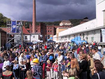 Family-fun auf dem Mönchshof-Gelände im Jahr 2002. Foto: Archiv