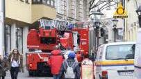 Am Dienstag wurde Alarm in einer Bank an der Ecke Mohrenstraße/Badergasse ausgelöst.