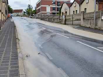 Schwabach: Nach Rohrbruch - N&ouml;rdliche Ringstra&szlig;e muss "bis ins Erdreich" repariert werden