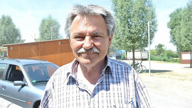 Steht mit Roland Mehr an der Spitze des Altmain-Weinfest-Organisationskomitees in Sand: Ernst Albrecht.