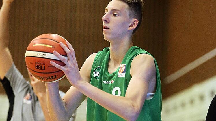 Arnoldas Kulboka aus Litauen ist einer von den vielversprechenden Talenten, die die Baunacher Basketballer an Land gezogen haben. Foto: sportpress