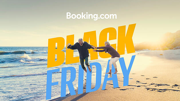 Black Friday für Hotels auf booking.com