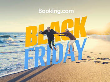 Black Friday für Hotels auf booking.com