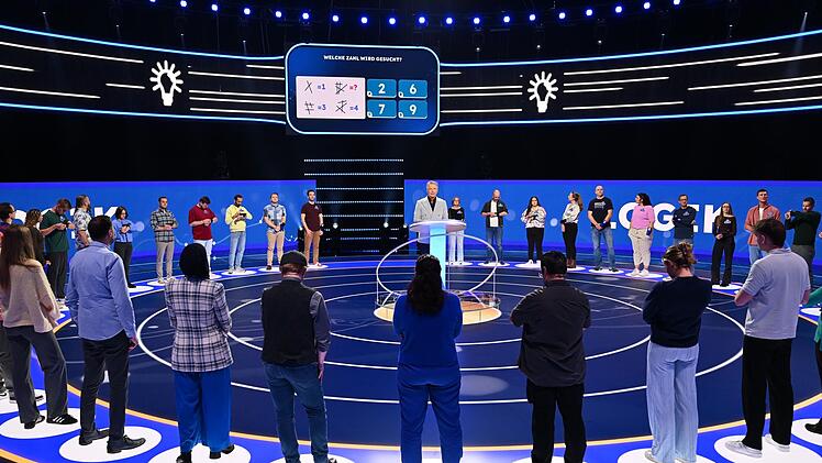 50 Kandidatinnen und Kandidaten m&uuml;ssen sich durch sechs Kategorien und durch sechs Kreise spielen, um eine Chance auf bis zu 50.000 Euro zu haben.