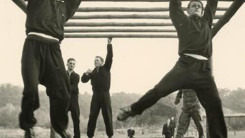 An der Hindernisbahn