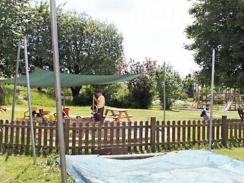 Der Spielplatz am Kindergarten Steinbach soll erneuert werden. Am Dienstag gab der Gemeinderat grünes Licht. Foto: Veronika Schadeck