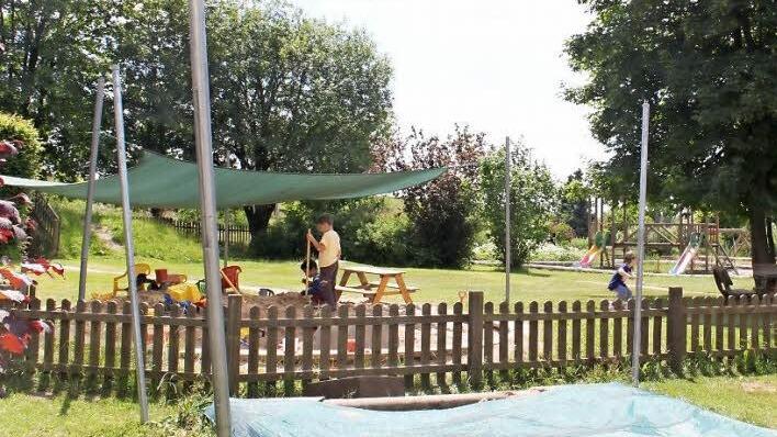 Der Spielplatz am Kindergarten Steinbach soll erneuert werden. Am Dienstag gab der Gemeinderat grünes Licht. Foto: Veronika Schadeck