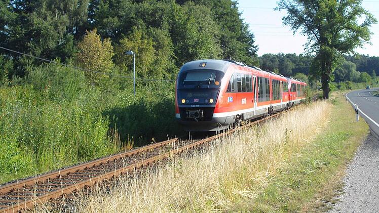 Die Gräfenbergbahn bei Forth Foto: Günther Klebes