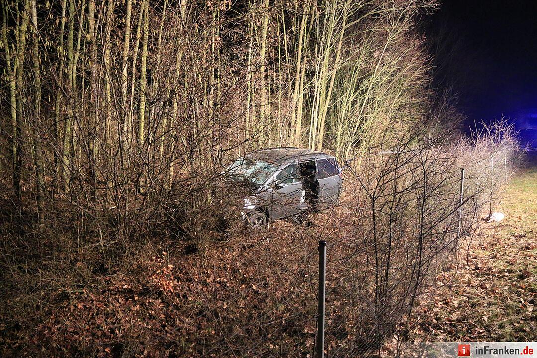 A70: Hoher Schaden nach Unfall bei Oberhaid