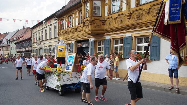Die Laufgruppe des TSV Scheßlitz