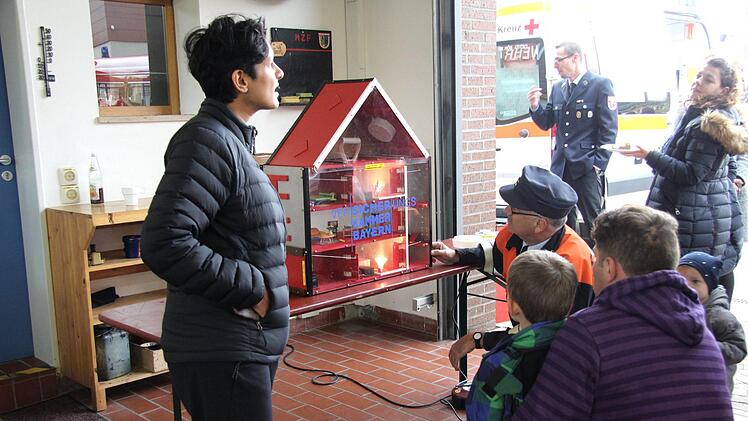 Werbung für den lebensrettenden RauchmelderRichard Sänger