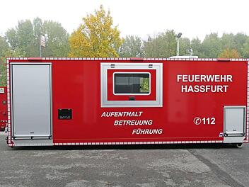 Das ist der neue Abrollbehälter mit der Bezeichnung "Aufenthalt".