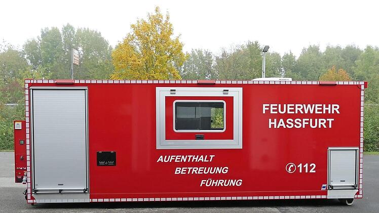 Das ist der neue Abrollbehälter mit der Bezeichnung "Aufenthalt".