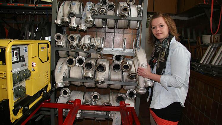 Miriam Sattler ist seit Jahren Gruppenführerin bei der Katschenreuther Feuerwehr. Jetzt möchte sie auch die Kinderfeuerwehr ins Leben rufen.