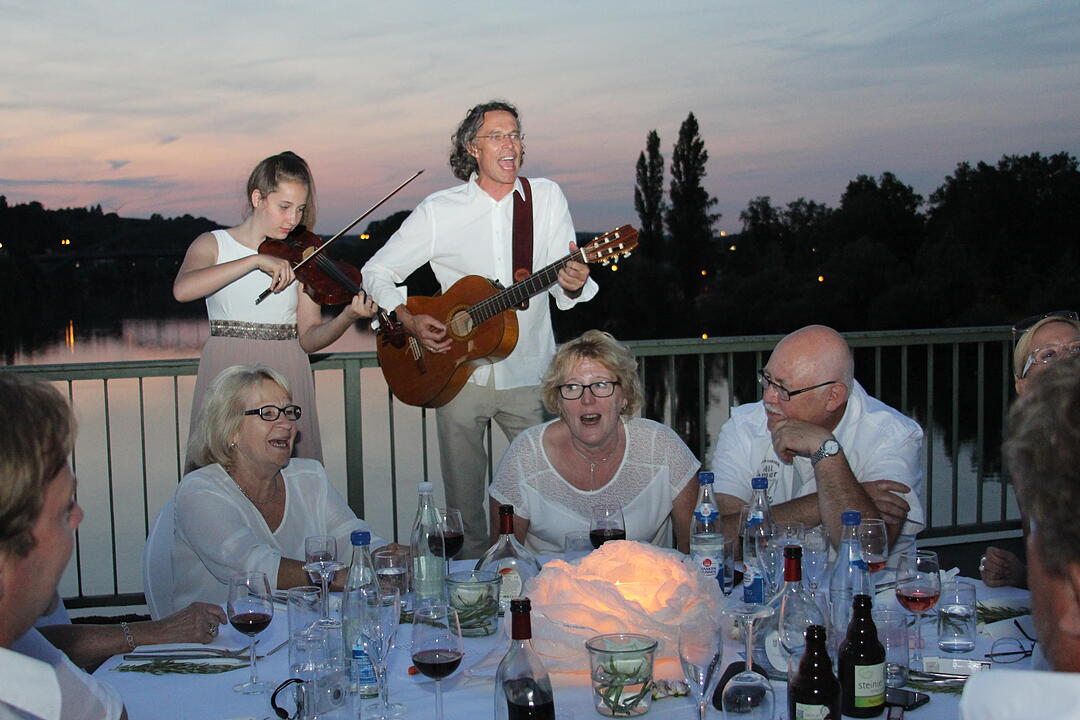 White Dinner in Kitzingen