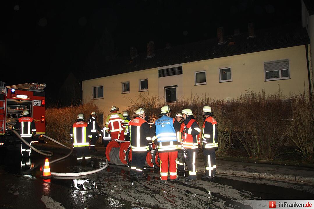 Brand im Asylheim Kulmbach: Großeinsatz
