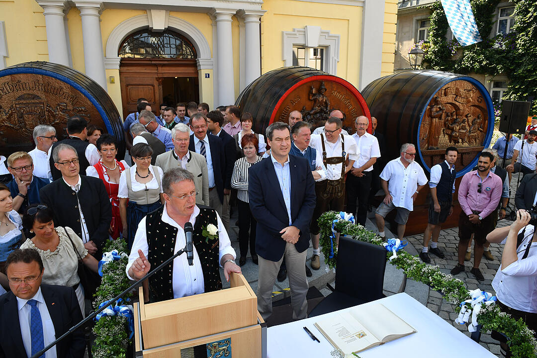 Der Auftakt der Kulmbacher Bierwoche 2018
