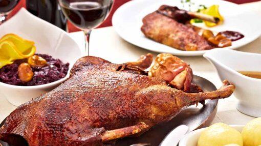 Klassische Martinsgans