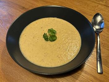 Ofen-Geröstete Blumenkohlsuppe