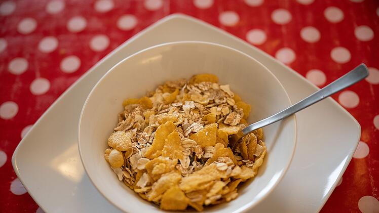 Müsli zum Frühstück