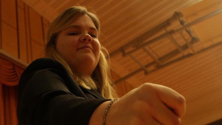 Uehlfelder Eisstock-Talent: Antonia Kachelmann wurde f&uuml;r ihre sportlichen Leistungen geehrt.