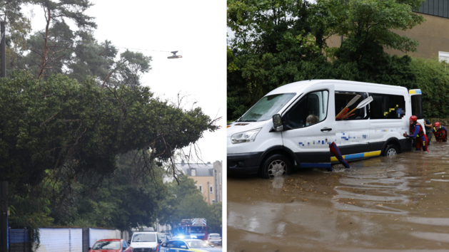 Gewitter in Franken: &Uuml;ber 500 Eins&auml;tze der Feuerwehren