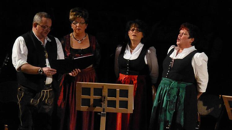 Fränkische Weihnacht im Regentenbau in Bad Kissingen Foto: Ahnert