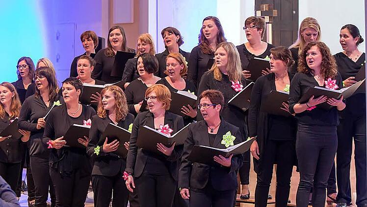 Impressionen vom Jubiläumskonzert des "Vocalensembles Coburg" in der MorizkircheFoto: Albert Höchstädter