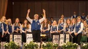 Das Jugendblasorchester Scholz Geroda  spielt am Sonntag, 3. Dezember, in der Georgi-Halle auf. Foto: Lisa Kuhn