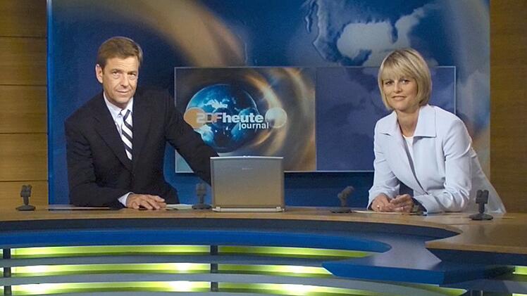 Mit Claus Kleber bildete Gundula Gause von 2003 (Bild) bis 2021 eines der bekanntesten Duos der deutschen TV-Landschaft.