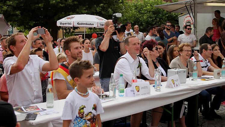 Blick in die Reihen der Jury