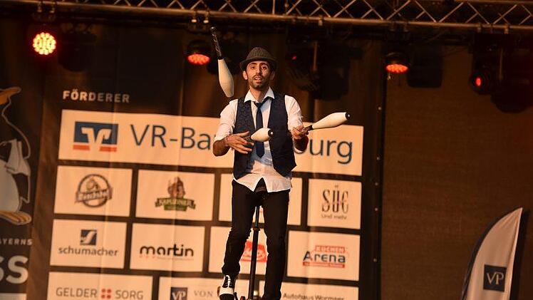 Impressionen vom Schlossplatzfest 2018 in Coburg - hier: Mushegh aus ArmenienJens Gundermann