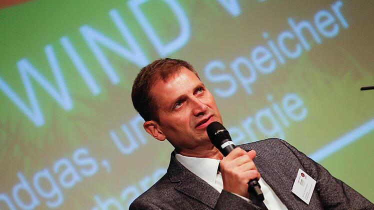 Norbert Zösch bei der offiziellen Inbetriebnahme Foto: Matthias Hoch