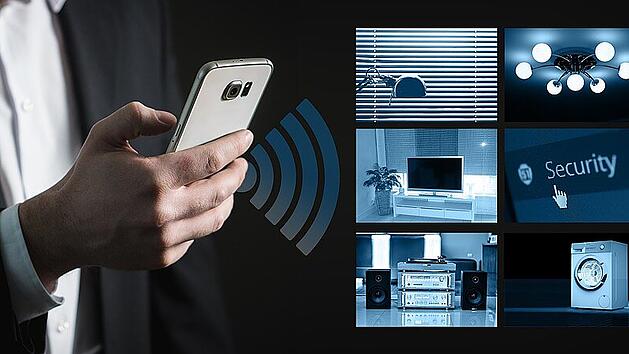 Schöne neue Welt: Alles per App gesteuert im Smart-Home.