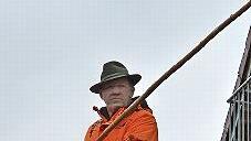 Albrecht Leurer hielt die Angel.