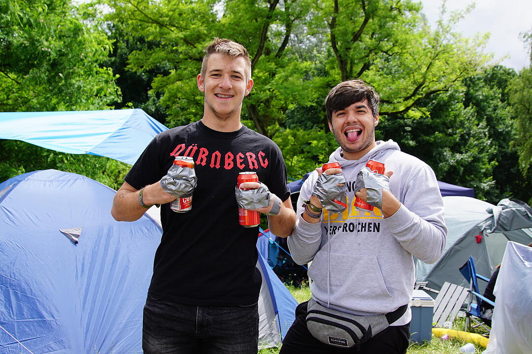 Drei Tage Zeltplatz bei Rock im Park