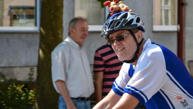 BR-Radltour macht Halt in Münnerstadt Foto: Björn Hein
