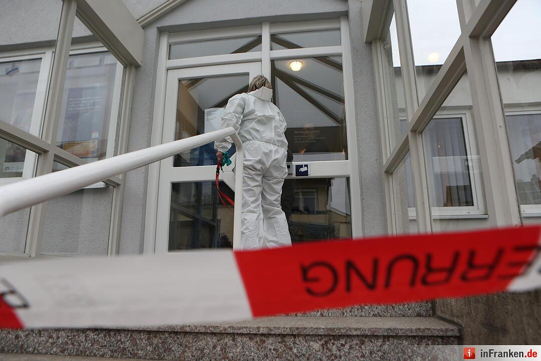 Banküberfall in Hausen bei Forchheim