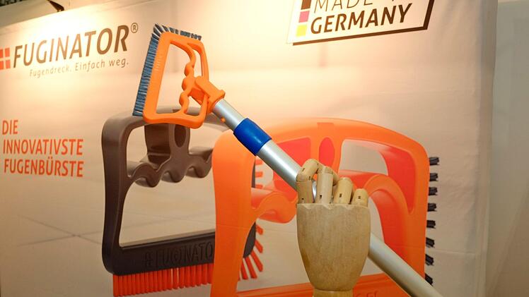 Der Fuginator auf der Erfindermesse. Foto: Nikolas Pelke