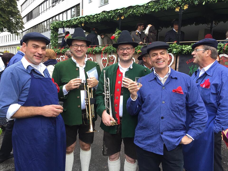 Wiesn-einzug der Winzer