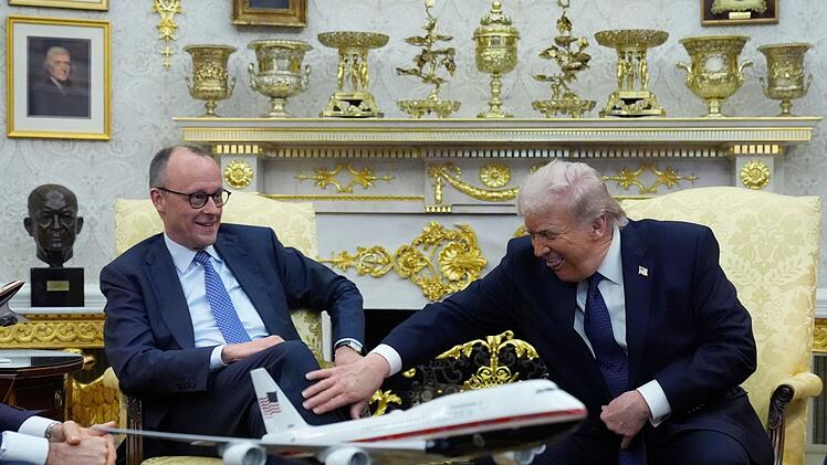 US-Pr&auml;sident Trump empf&auml;ngt Bundeskanzler Merz