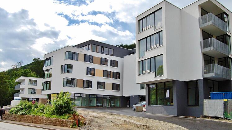 Blick auf die Baukörper. Foto: Sigismund von Dobschütz