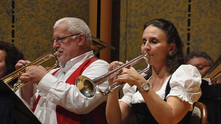 Die Schrolla Musikanten. Foto: Peter Klopf
