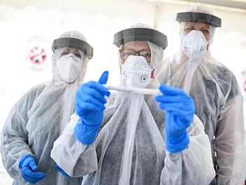 Mitarbeiter vom Gesundheitsamt