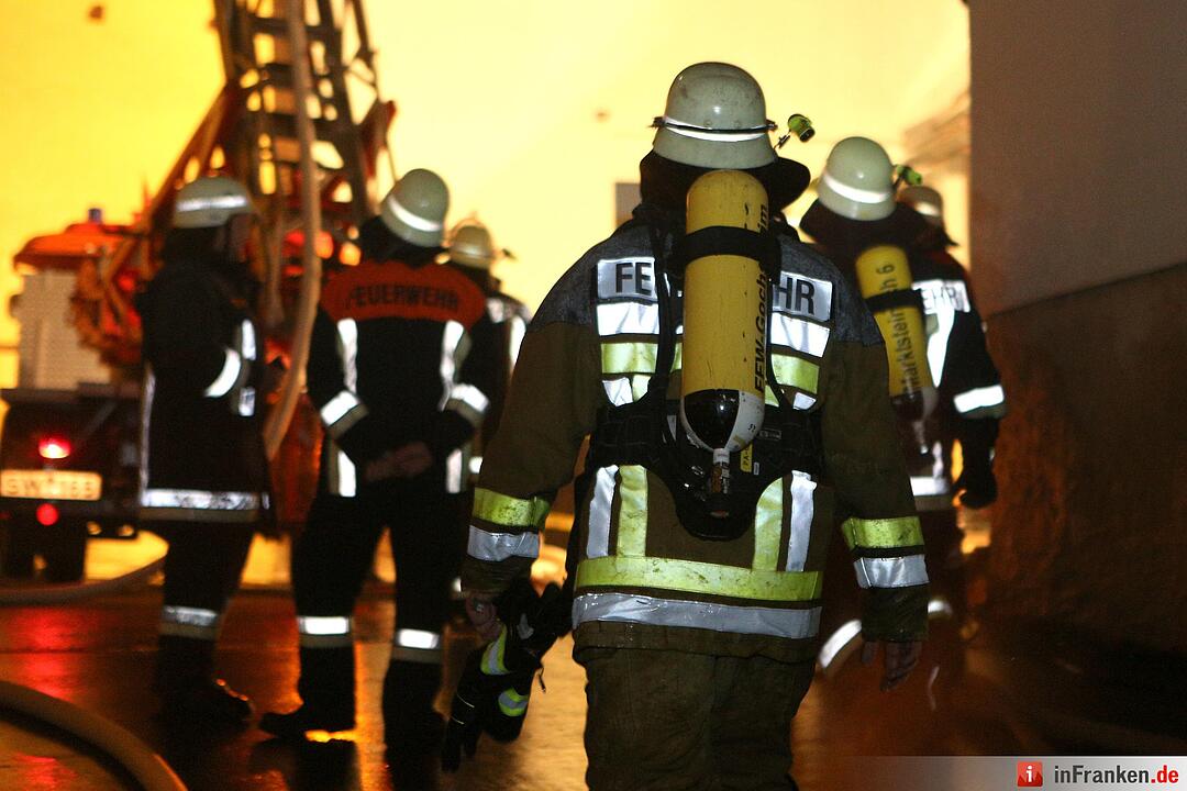 Gaststättenbrand in Schonungen