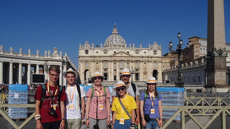 Die Ministranten aus dem Landkreis Kulmbach waren begeistert.