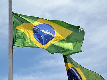 Brasiliens Nationalflagge