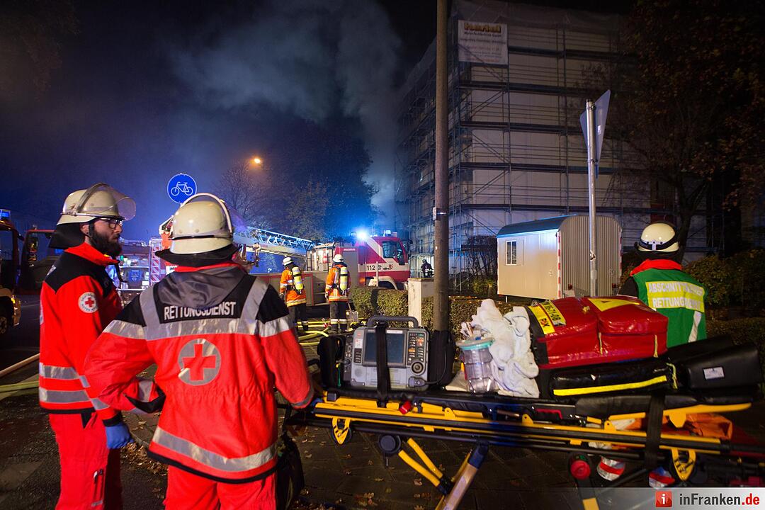 Mehrere Verletzte bei Wohnungsbrand in Nürnberg