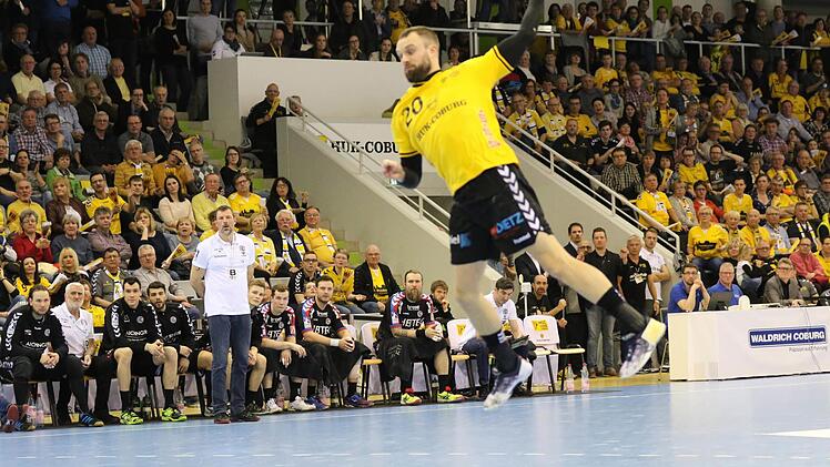 Florian Billek war gegen Erlangen einer der besten Coburger. Beim Heimsieg traf er fünf Mal